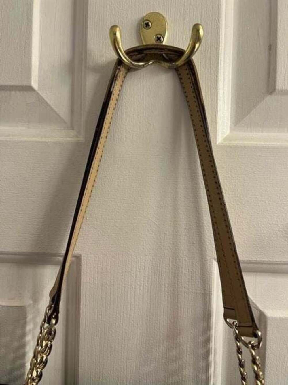 Michael Kors Jet Set Item Large East West Chain Tote Purse Shoulder Bag - Picture 4 of 8